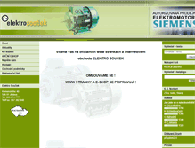 Tablet Screenshot of elektromotory-soucek.cz